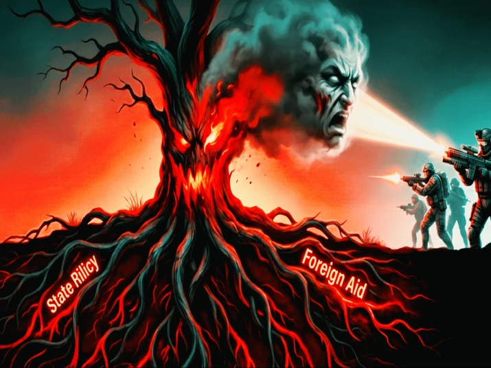 সন্ত্রাসবাদের জটিল শিকড় রাষ্ট্রনীতি থেকে বৈশ্বিক শক্তির ছায়ায় জন্ম নেওয়া বহুমাত্রিক সংকট